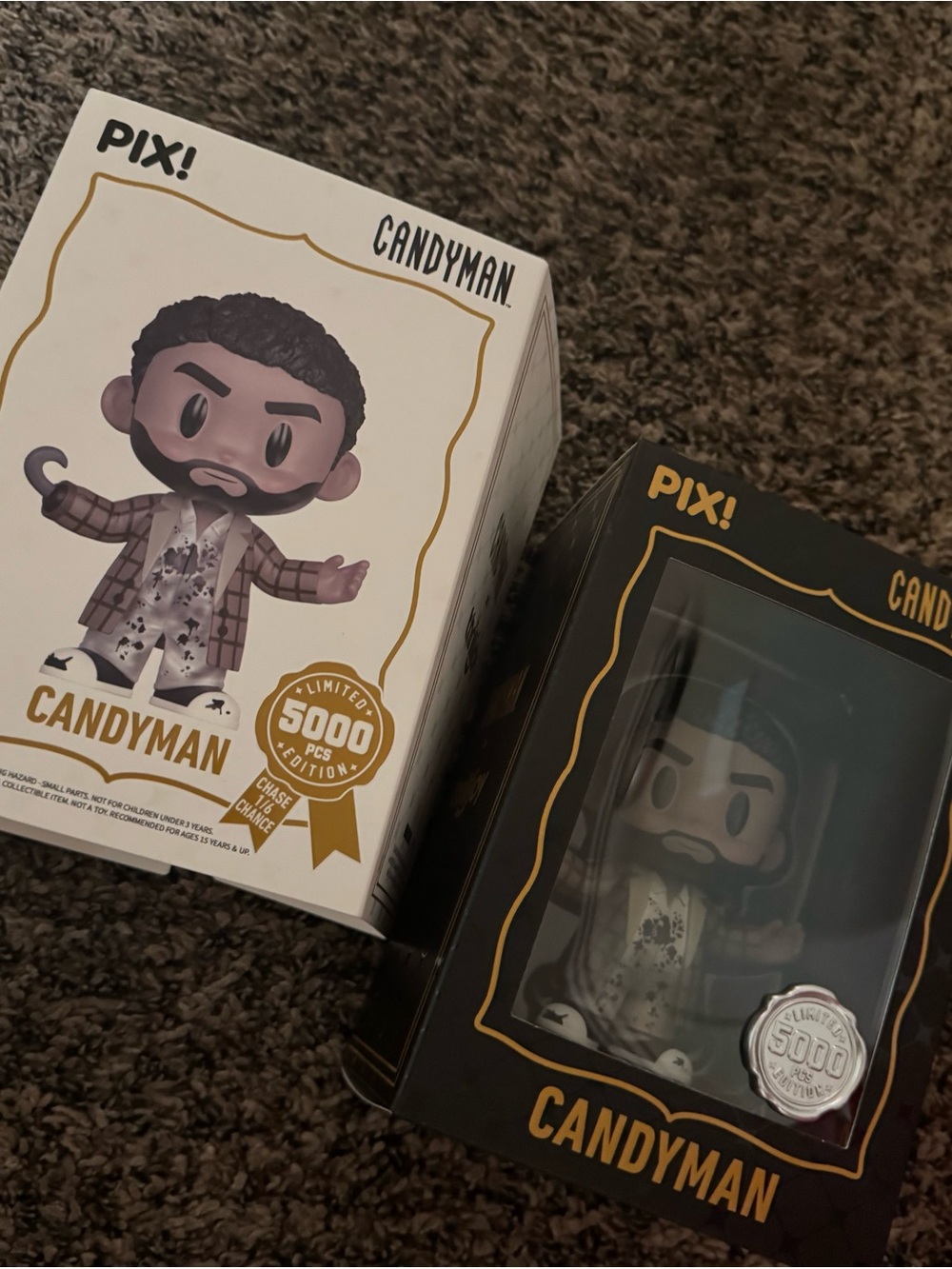Funko PIX! Candyman Vinyl Figure - Black, White, Gold